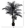 Nearly Natural Artificial Halloween Black Golden Cane Tree, 4' (T5140)~#|#~B66ACD46-8180-4D8E-A21E762C7DD90187_sc7