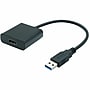 4XEM USB-A 3.2 to HDMI Adapter, Male to Female, Black (4XUSBAHDMITAA)~#|#~B673709F-C4B7-48CA-80F6F363EEB02009_sc7