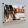 Azar Poster Holder, 18" x 24", Wall Mounted, Black Acrylic (105524-BLK)~#|#~B675B598-7216-4E8D-871E4BE0CD833439_sc7