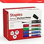 Staples Remarx Dry Erase Marker, Chisel Tip, Assorted, 36/Pack (ST62935)~#|#~B678F68F-6D10-48FB-8254F4B4E6685289_sc7