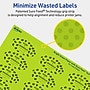 Avery Oval Multipurpose Labels, 1" x 2", Bright Green, 1920/Box (94053)~#|#~B6809747-1578-4B81-B016428A70FB9E94_sc7