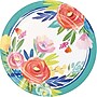 Say Hooray! Fragrant Florals Spring Disposable Paper Plates and Napkins Set, 48/Pack (DTC9629E2G)~#|#~B6822A83-280F-4B56-8E828DB4EF3B889A_sc7