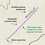 uniball Zento Retractable Liquid Gel Pen, 0.7mm Medium Point, Black Ink, Snow Barrel (70948)~#|#~B6844C9D-A7A4-4840-8978DF5C3DA8C0ED_sc7