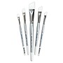 Silver Brush Silverwhite Angle Brushes, 5/Pack (SLVSW1587)~#|#~B6871296-2F5D-414D-86E0C09FA5C559F1_sc7