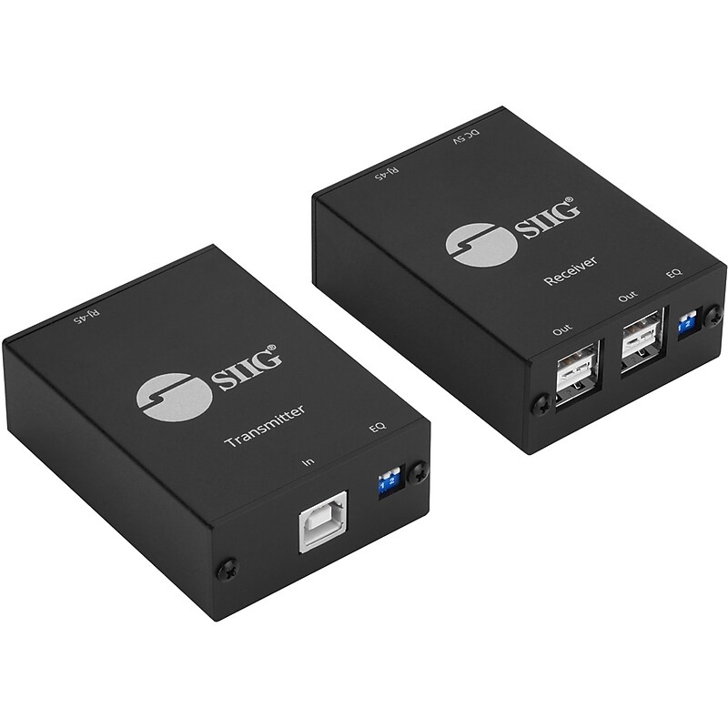 SIIG 4-Port USB 2.0 Extender (JU-EX0311-S1) image 1