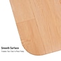 Mind Reader Hard Floor Chair Mat with Lip, 36" x 48'', Brown PVC (WDOFFCMAT-BRN)~#|#~B68D7EB4-B9F7-4D45-AB1917D58848B905_sc7