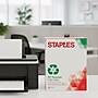 Staples 30% Recycled 8.5" x 11" Copy Paper, 20 lbs., 92 Brightness, 500/Ream (112350/1542)~#|#~B68D8C73-F309-47BC-A5E45988C250D4A6_sc7