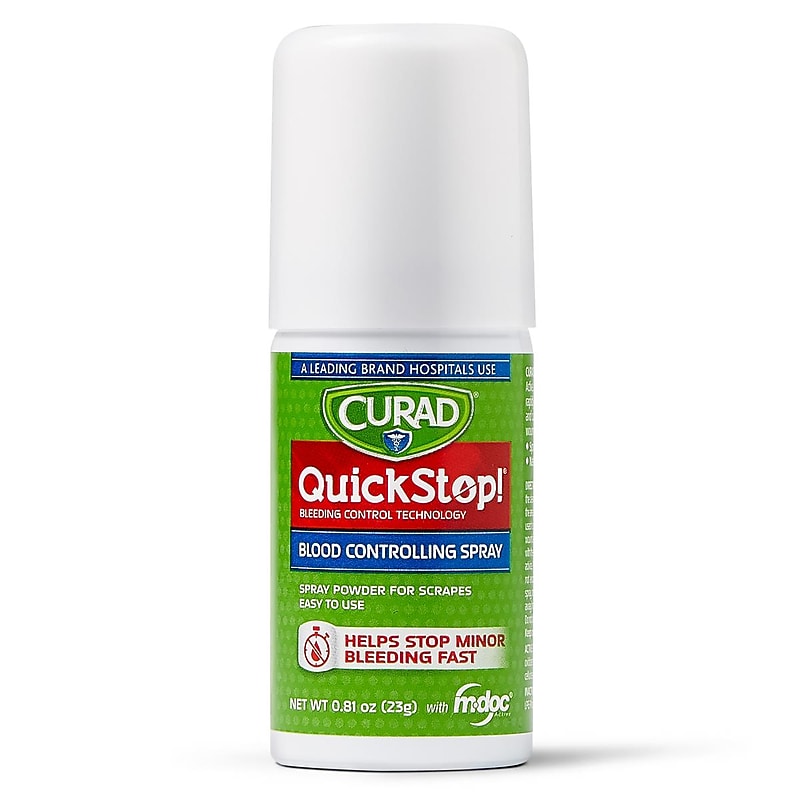 Curad QuickStop! Liquid Bandage, Spray, 0.81 oz., 24/Carton (CUR5248V1) image 1
