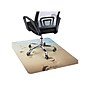 Mind Reader Hard Floor Chair Mat, 47" x 35", Tan, Polycarbonate (BEACHMAT-ASST)~#|#~B694CA07-8595-441C-BFA40965822357FC_sc7