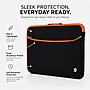 Vangoddy 17" Laptop Sleeve, Black/Orange (NBKLEA259)~#|#~B695CA82-A250-4694-99086615DE93A7F3_sc7