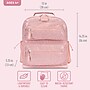 Bentgo Kids School Backpack, Medium, Petal Pink Glitter (BGBKPAKV2-PPGL)~#|#~B695F3F7-819E-4C98-B90F86619A42F02A_sc7