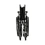 Medline Guardian K4 Lightweight Manual Wheelchair. 18" Seat Width, Desk-Length Arms, Black (K4186N34E)~#|#~B69CFFDC-00CD-49B4-90762E38321C77EC_sc7