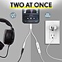 Overtime USB-C to 3.5mm Audio/USB-C 100W Charging Splitter Adapter, Male to Female/Female, White (OADCTC35WH)~#|#~B6A1862C-FB76-42A8-99DBB211C7A1DDAC_sc7