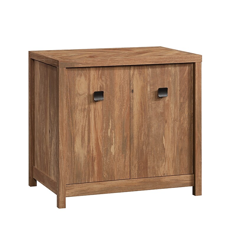 Sauder Cannery Bridge  30" Storage Cabinet with 2 Shelves, Sindoori Mango (429515) image 1