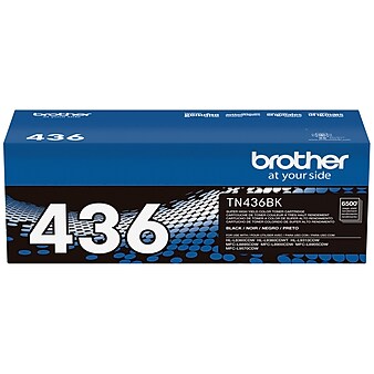 Brother TN-436 Black Extra High Yield Toner Cartridge, Print Up to 6,500 Pages (TN436BK)