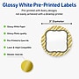 Avery Round Laser/Inkjet Multipurpose Labels, 3" Dia., White, 60/Pack (19479370998)~#|#~B6A7CC92-92AD-4BD6-B10409FC58A24904_sc7