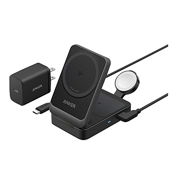 Anker PowerWave II Wireless Charging Stand, Black (B2529JF1) | Staples