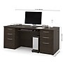Bestar Embassy 72"W Executive Desk, Dark Chocolate (60890-79)~#|#~B6AA6BCB-4A5F-4918-B89E1CE6E44701CE_sc7