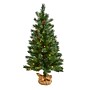 Nearly Natural 3-ft. Fraser Fir Natural Look Pre-Lit Artificial Christmas Tree, 50 Lights (T1993)~#|#~B6ACC2E1-3BDA-4D4E-AEC3D24D2FB9B535_sc7