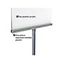 Azar Sign Holder, 11" x "8.5", Horizontal, Freestanding, Clear/Silver Acrylic (300864)~#|#~B6B0BF9A-DCA7-49BA-9103839092ABE8BB_sc7