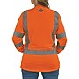 Ergodyne GloWear 8374 High Visibility Women’s Long Sleeve T-Shirt, ANSI Class R3, Orange, 2XL (22156)~#|#~B6B17790-BF44-43A4-B9A6FD2569DA9327_sc7