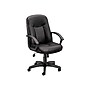 HON SofThread Leather High-Back Executive Chair, Center-Tilt, Fixed Arms, Black (BSXVL601SB11)~#|#~B6BD6EA6-00B8-4A49-96D78A4A892782DF_sc7