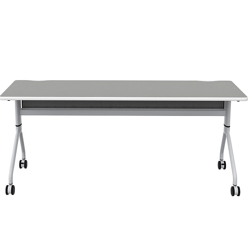 Safco Rumba Training Room Table, 24" x 72", Fashion Gray (RBA7224FLSLFNGY) image 1