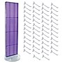 Azar Revolving Studio Base 60" x 16" Pegboard Floor Stand, Purple (700780-PUR-6C50)~#|#~B6D1AC28-3B0C-4B4A-B16C4322A4067BF7_sc7
