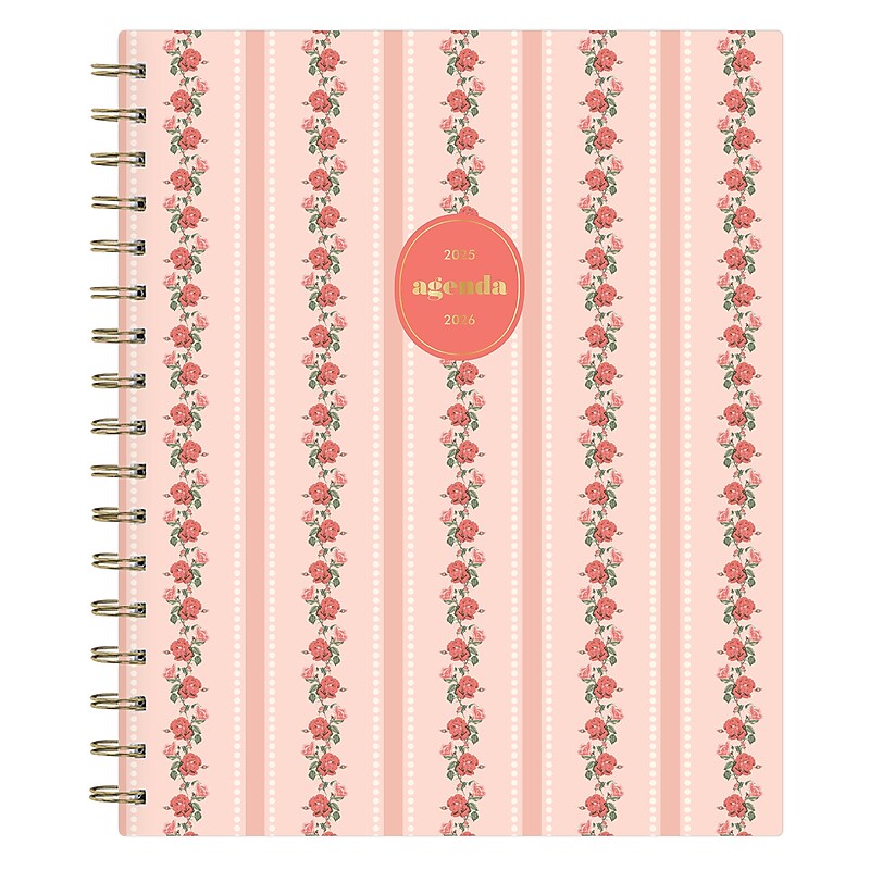 2025-2026 Blue Sky Sincerely Jules Rosie 7" x 9" Weekly & Monthly Planner, Cardboard Cover, Multicolored (154281) image 1