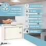AdirOffice Steel Multipurpose Interoffice Mailbox Drop Box, Medium, White (631-02-WHI-PKG)~#|#~B6DA5DDB-1E65-4024-93454AD2650E392B_sc7