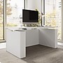 Bush Business Furniture Stratus 60"W Electric Rectangular Adjustable Standing Desk with Modesty Panel, White (SUT003WH)~#|#~B6DFABE2-7997-425E-AE80884D17290DA5_sc7