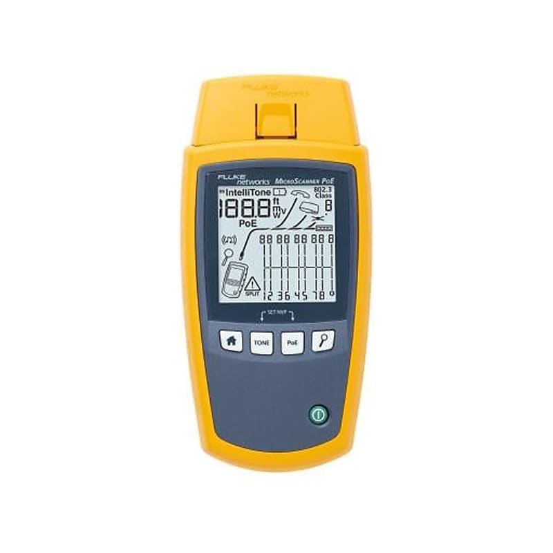 Fluke MicroScanner PoE Cable Tester (MS-POE) image 1