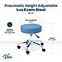 Viva Comfort Armless Vinyl Medical and Lab Stool, Blue (ADI910-01-BLU-MK)~#|#~B6EF1882-68CF-438B-85197C30FF146860_sc7