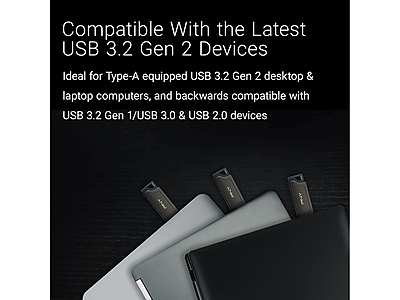 PNY PRO Elite 1TB USB 3.2 Gen 2 Type-A Flash Drive - Thumbnail 4