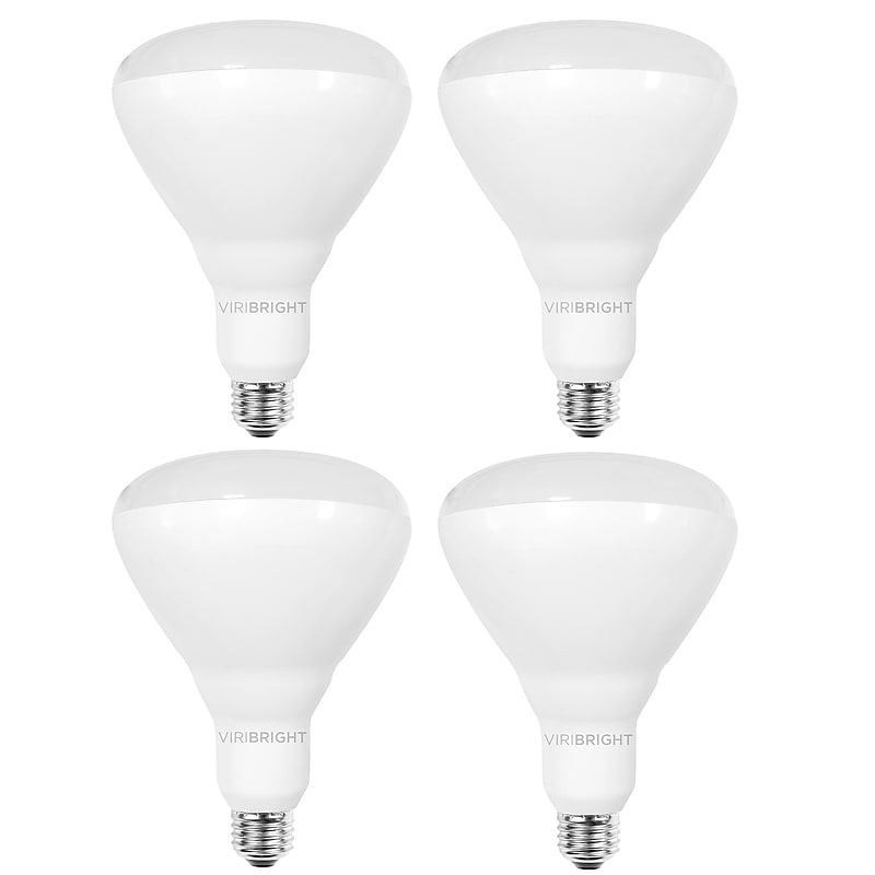 Viribright BR40 16 Watts Cool White LED Flood & Spot Bulb, 4/Pack (654655) image 1