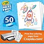 Crayola Color Wonder Blank Coloring Book, 50 Pages (75-2840)~#|#~B6F6B730-ED46-48FF-B0ED4289E6C95E98_sc7