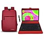 LINSAY 12" Octa Core Tablet, 8GB RAM, 256GB Storage, Android 14, Bundled with Red Keyboard, Backpack and Stylus Pen~#|#~B6FB6F02-B9A5-4FE1-BAE41BDA67E11298_sc7