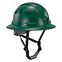 Ergodyne Skullerz 8964 PC-ABS Type II, Class C, 6-point Ratchet Suspension Full Brim Safety Helmet, Green (60565)~#|#~B6FF8B04-2FFA-49CC-BD86D3D88BFC49D9_sc7