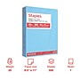Staples Pastel 30% Recycled Color Copy Paper, 20 lbs., 8.5" x 11", Blue, 500/Ream (14786)~#|#~B7018060-5A18-4785-B03FE7DADB724A36_sc7