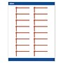 Avery Rectangle Multipurpose Labels, 1" x 2-5/8", White, 160/Pack (19479370586)~#|#~B705573C-E19F-4113-B9749FC6D67D7376_sc7