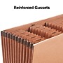 Staples Heavy Duty Reinforced Accordion File, Monthly Index, 12-Pocket, Letter Size, Brown (595369)~#|#~B7056E93-C28F-41D4-8C70E6238D35D2A2_sc7