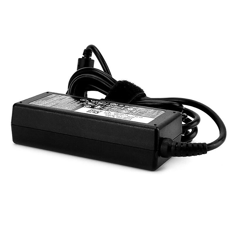 Dell 65W Power Adapter for Dell Laptops, Black (FJ4X5) image 1