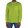 Ergodyne GloWear 8093 High Visibility Long Sleeve T-Shirt, Lime, Medium (21813)~#|#~B7095721-FA07-461A-A862996A4E31F3A8_sc7