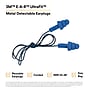 E-A-R UltraFit Metal Detectable Corded Earplugs, NRR 25 dB, Blue, 100/Box (3404007)~#|#~B70CA251-410E-4E5D-BAD6A98767A187DA_sc7