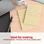 Staples Sticky Notes, 4" x 6", Sunshine Collection, Lined, 100 Sheets/Pad, 6 Pads/Pack (ST62872)~#|#~B70FA39C-CE8F-45F5-9678EDBA2BB639FE_sc7