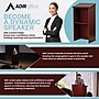 AdirOffice 46" Speaker Podium Lectern, Mahogany (661-01-BLK-PKG)~#|#~B7125EA3-0026-4BBC-94ADFBCE11C4ACB8_sc7