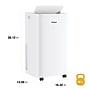 Whirlpool 115-Volt 12,000 BTU (8,300 BTU DOE) Portable Air Conditioner with Remote, White (WHNP121AW)~#|#~B7145331-F6F8-40F4-97558AF45F11932A_sc7