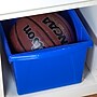 Storex Polypropylene/PP 4 Gallon Classroom Storage Bin, 7.9" x 11.3" x 13.6", Blue, 3/Bundle (STX61451U06C-3)~#|#~B71AC2D5-55D3-4D07-8E8D97ADEBF182E4_sc7