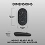 Logitech M340 Limited Edition Wireless Ambidextrous Optical Mouse, Speckles (910-007281)~#|#~B71AE670-D84C-45DA-B647B7D834FF02FD_sc7