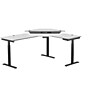 VersaDesk PowerLift 60"W Electric Corner Adjustable Standing Desk, White/Black (PLCSD7260-BW-APP)~#|#~B726B2B9-3273-44E3-99D893A57D10205C_sc7